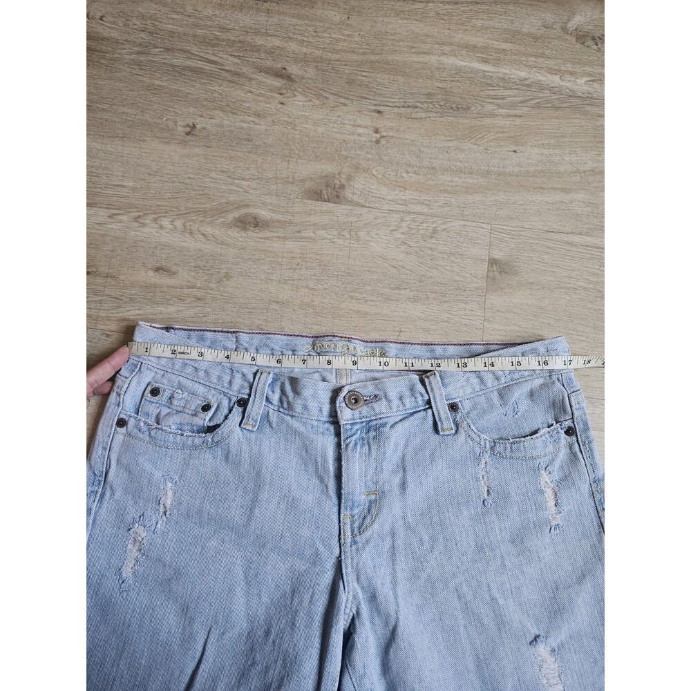 Vintage American Eagle Women Demin Short Size 10 - Picture 3 of 6
